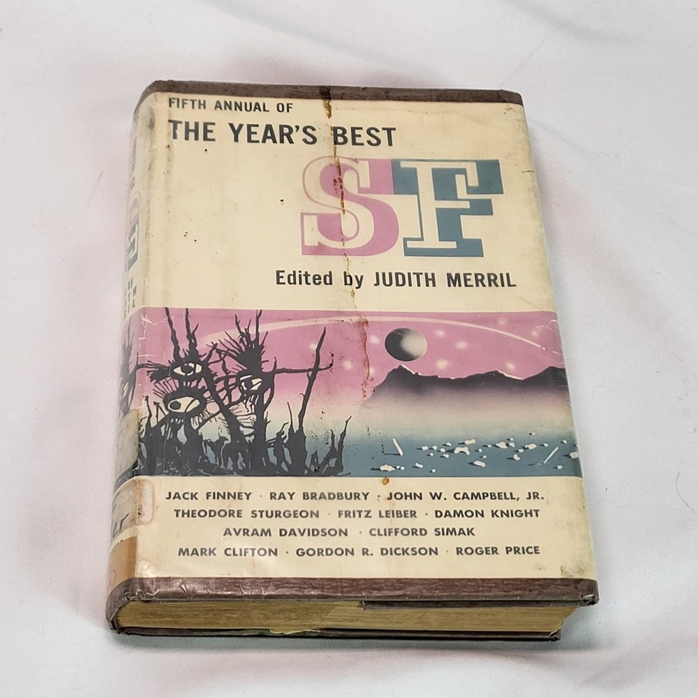 Fifth Annual of The Year's Best SF Science Fiction 1960‎ HC DJ Ex Libris